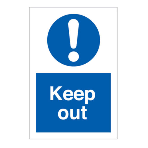 Keep Out Sign (30033V)